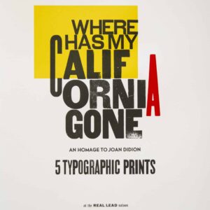 Where Has My California Gone...