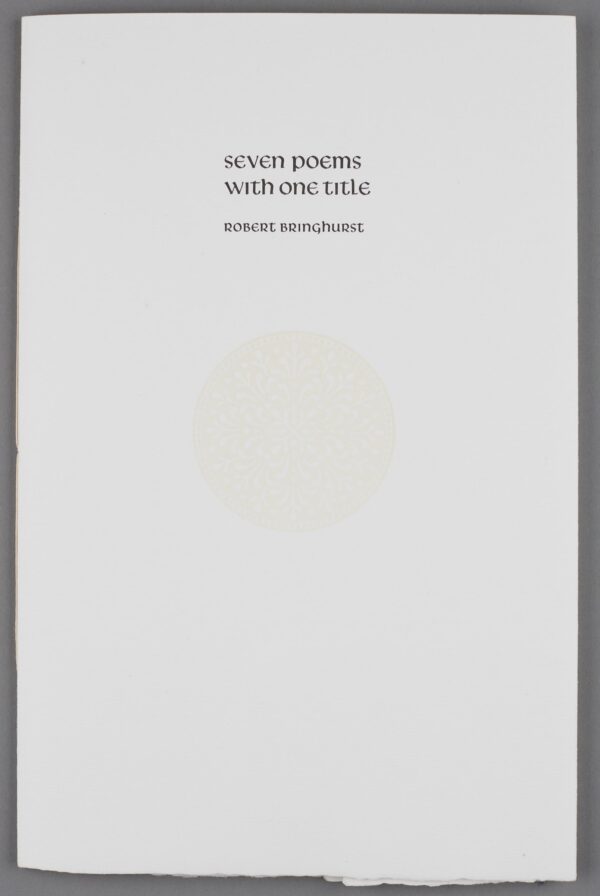 Seven Poems with One Title