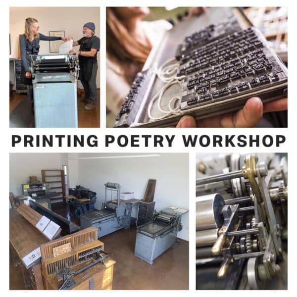 Printing Poetry Workshop #3