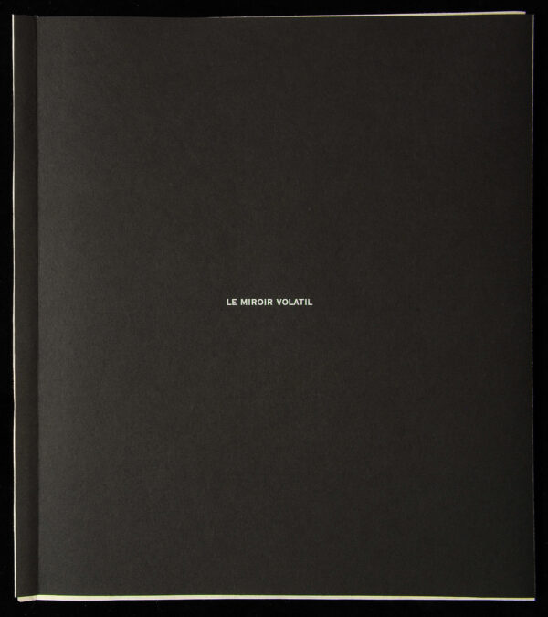 François Righi: <br><i>Le Miroir Volatil</i>