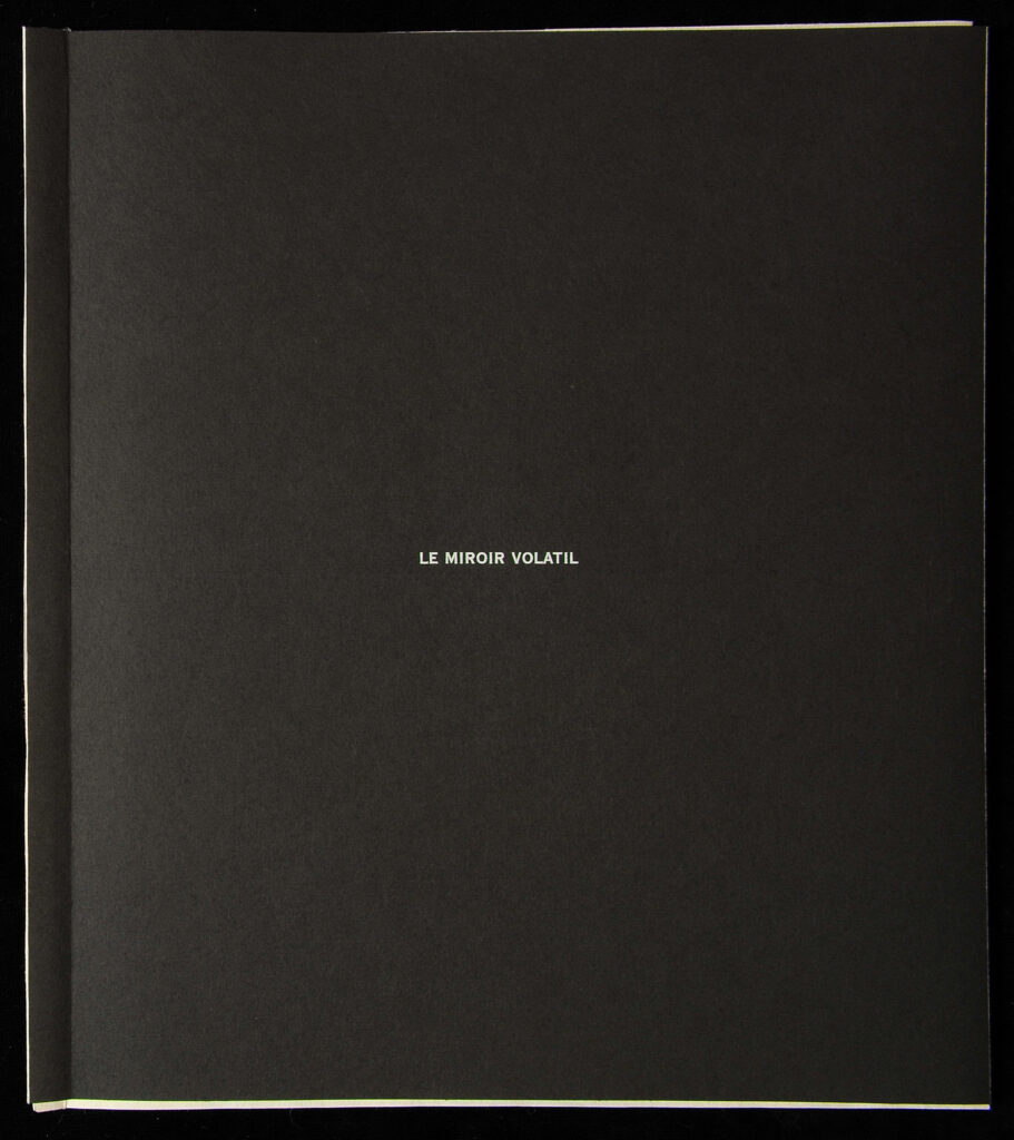 François Righi: <br><i>Le Miroir Volatil</i>