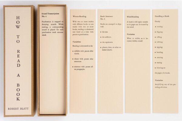 Robert Blatt: <br><i>How to Read a Book</i>