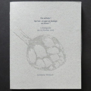 Jocelyne Thibault: <br><i>Un artiste!</i>