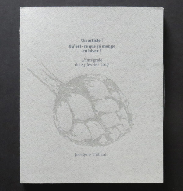 Thibault, Jocelyne: Un artiste!